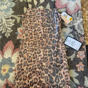 City Studio Leopard Print Mini Dress